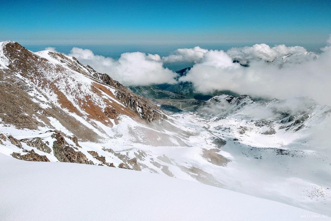 Fizkulturnik Peak and Pioneer Pass