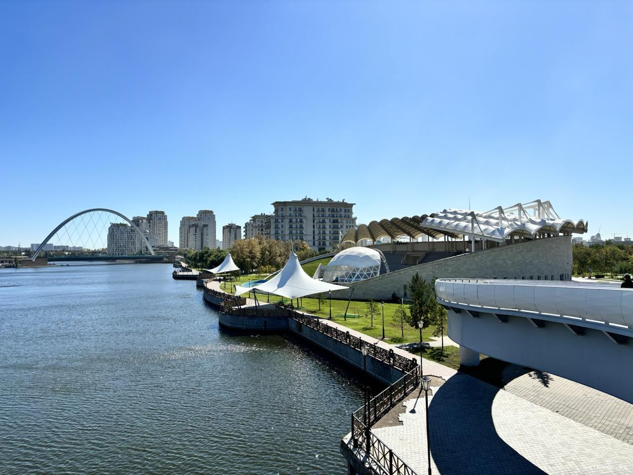 River Embankment in Astana
