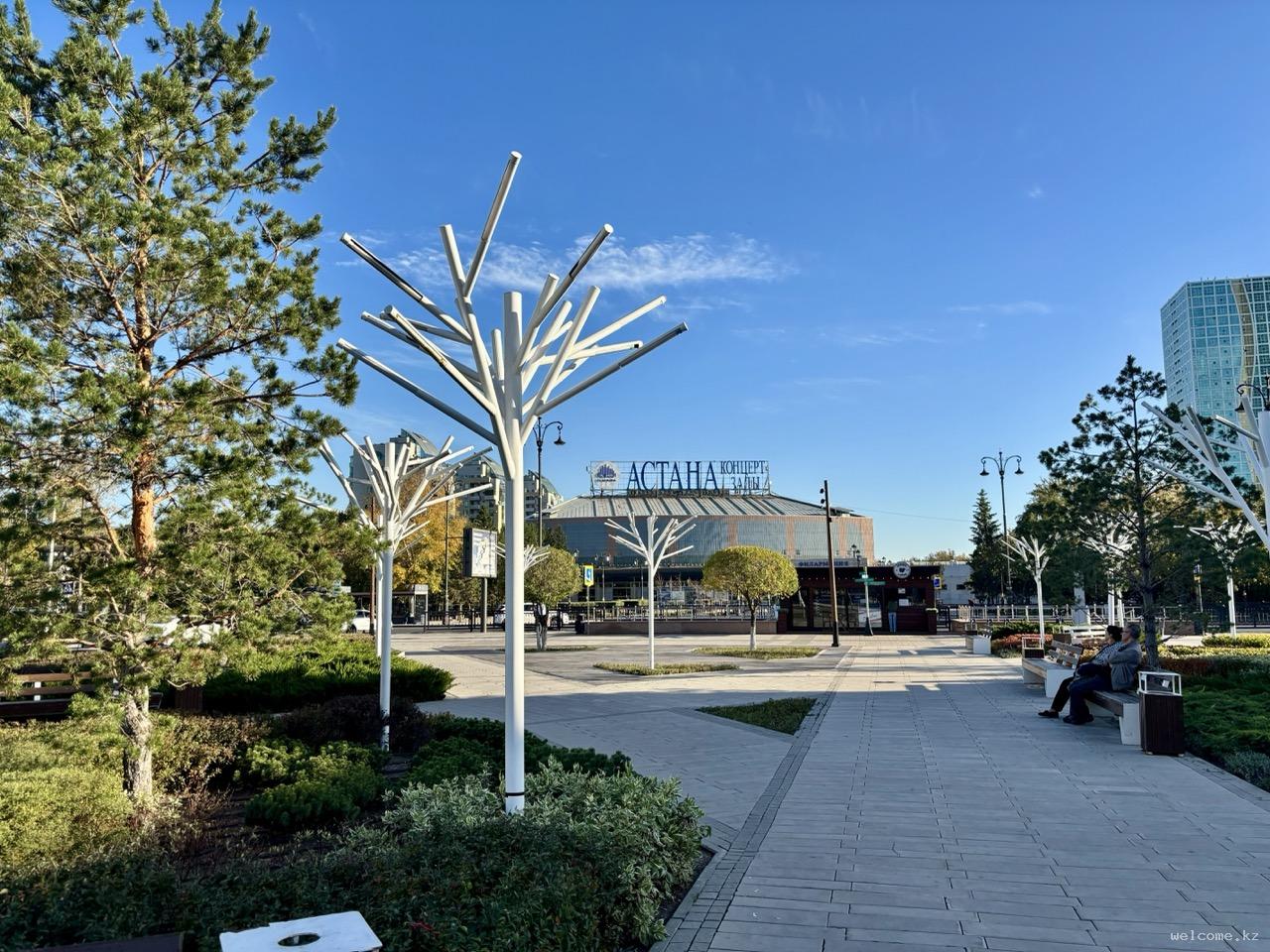 Attractions on the right bank in Astana