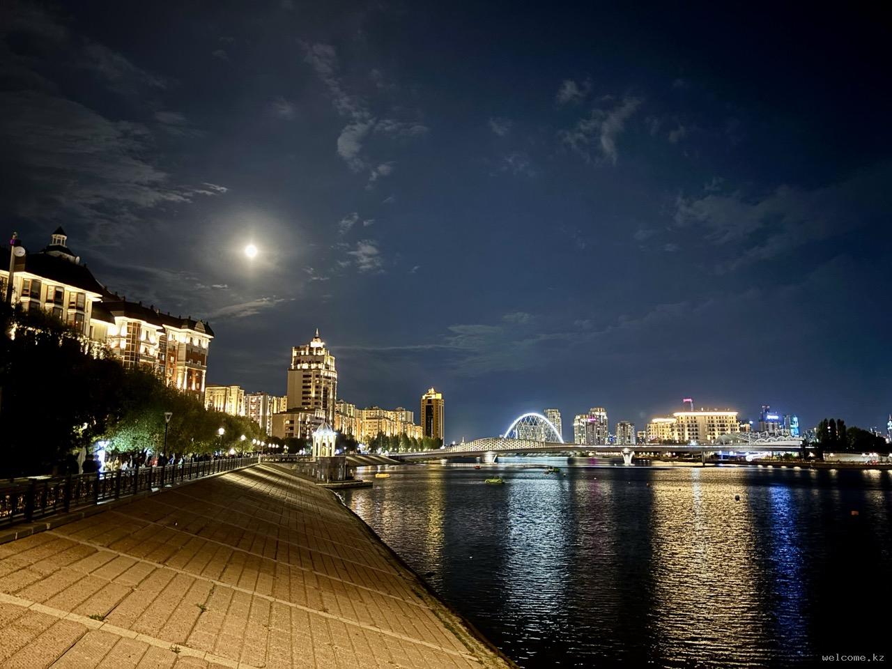 River Embankment in Astana